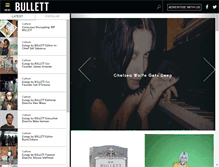 Tablet Screenshot of bullettmedia.com